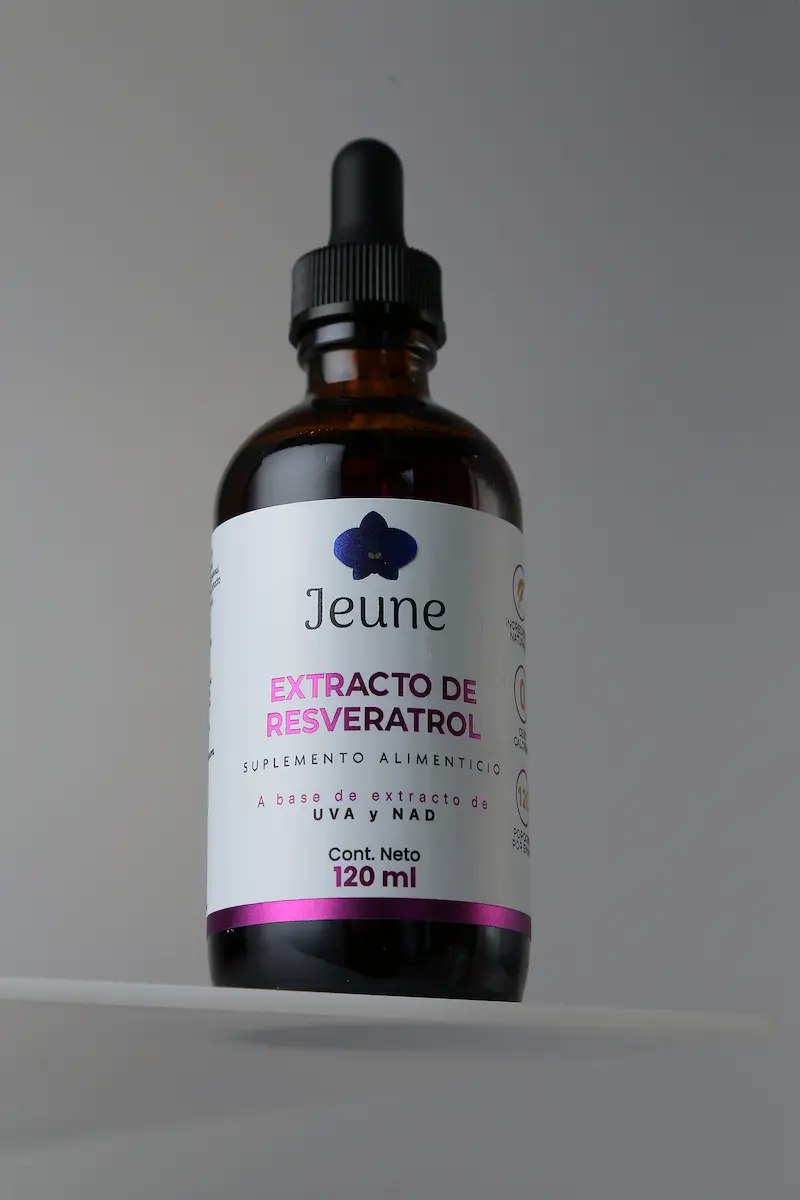 Extracto de Resveratrol Sumplemento Alimenticio 120ml - Imagen 2