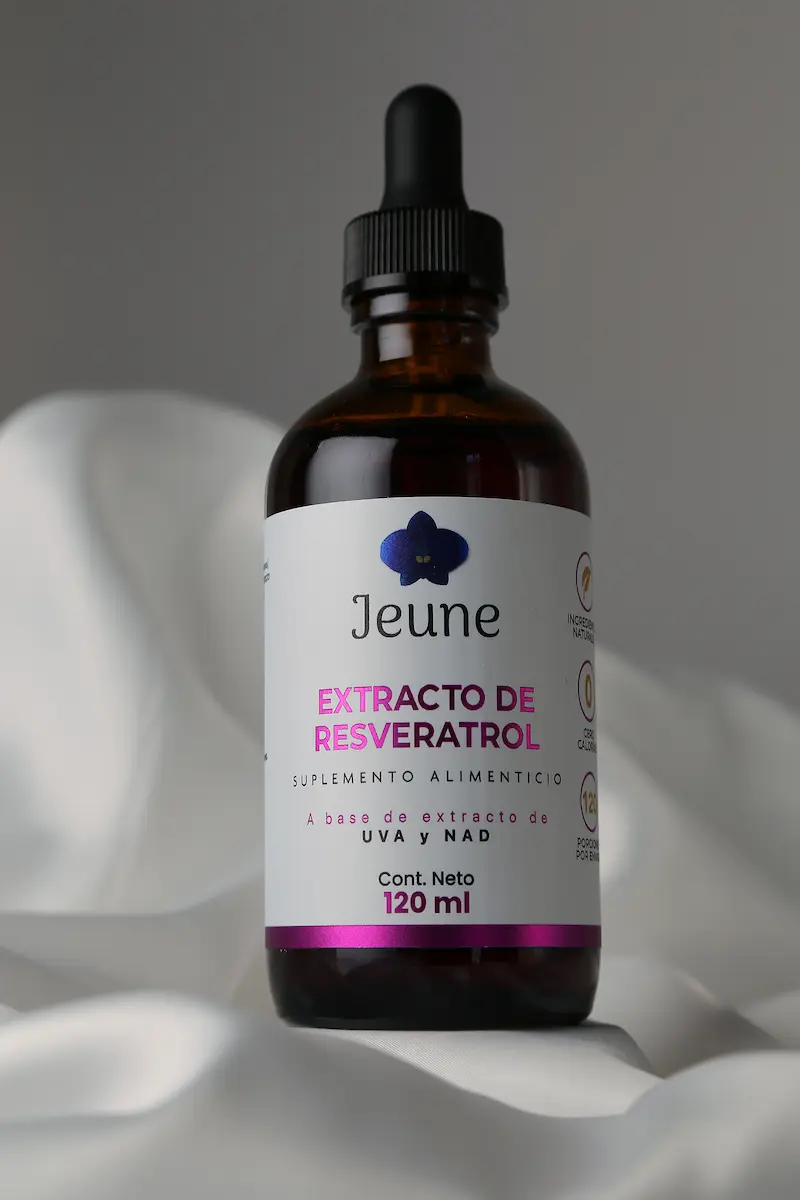 Extracto de Resveratrol Sumplemento Alimenticio 120ml - Imagen 7