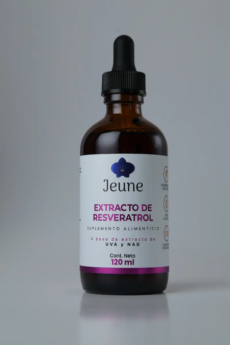 Extracto de Resveratrol Sumplemento Alimenticio 120ml
